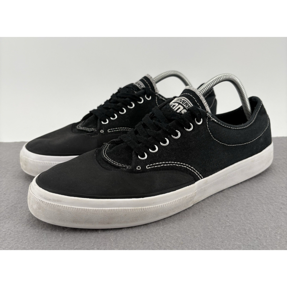 Converse Crimson Core Canvas OX Black Sneakers SZ 11.5 153465C Skate Shoes